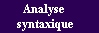 Analyse syntaxique